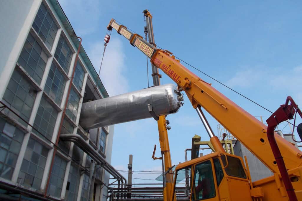 Demontarea și relocarea rafinăriei de ulei comestibil, din Podari în Slobozia