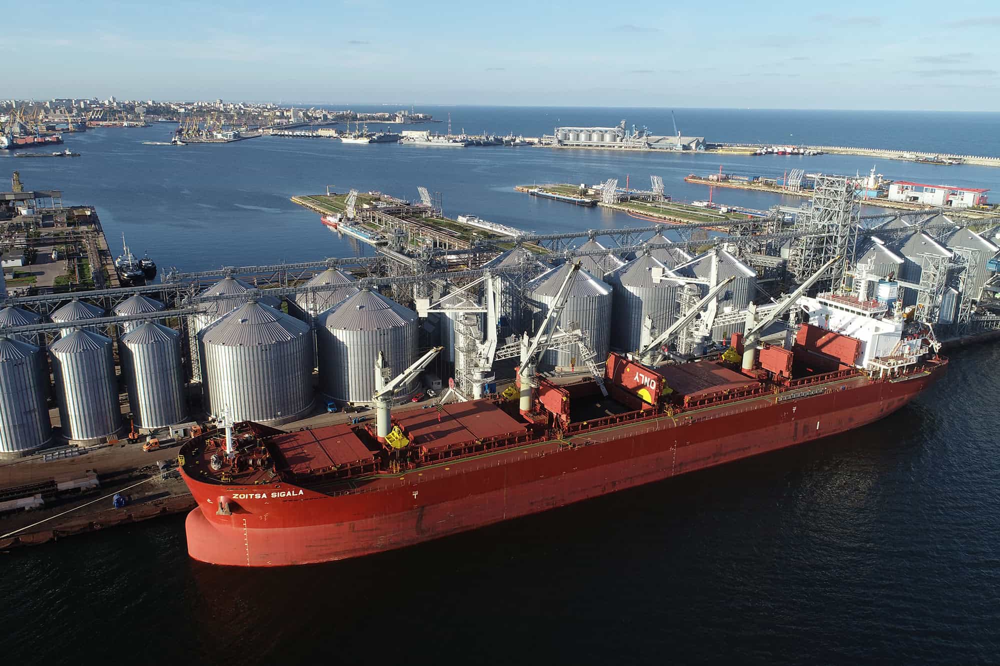 Noul terminal de cereale din Portul Constanța